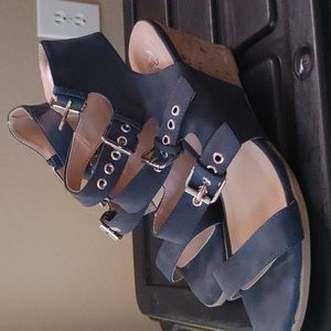 4 buckle sandals